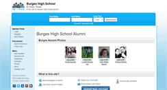 Desktop Screenshot of burgeshighschool.org